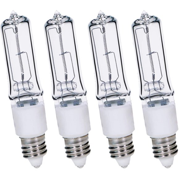 Foco halógeno GMY JDE11 100W 120V regulable 2700K 1600 lm paquete de 4