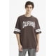 thumbnail image 1 of Polera Hombre Oversize Print Chocolate, 1 of 4