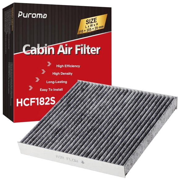 Filtro de aire de cabina Puroma CP182 con carbón activado Honda