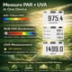 thumbnail image 2 of Medidor PAR AquaHorti AH-Quantuv UVA PPFD, 2 of 6