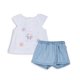 thumbnail image 1 of Conjunto Bebé Niña Short Falda Vuelos Denim Pillin, 1 of 3