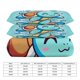 thumbnail image 2 of Squi_rtle Print Bedding Set Pattern Duvet Cove Set 3 Pieces 1 Quilt Cover And 2 Pillowcases for Women Men Teens, 2 of 5