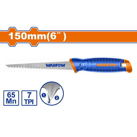 Serrucho Sierra Para Paneles De Yeso 150 Mm 6p Wadfow Whw3g06