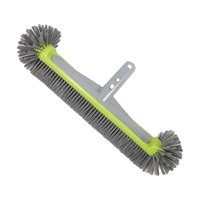 Magideal - Accesorio De Cabezal De Cepillo Para Piscina De 17,7 Pulgadas Para Poste De Piscina Estándar, Fácil De Instalar, Cerdas Hemisféricas Multifuncionales