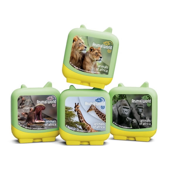 Set ingenioso de Tonies Animal World 4: Animals of Africa, paquete de 4