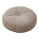thumbnail image 2 of Almohada De Suelo Redonda Premium Pequeña Para Yoga, Sofá Cama, Adultos Y Niños, Color Gris Claro, 2 of 5