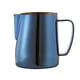 thumbnail image 2 of cafetera de acero inoxidable espuma leche jarra jarra latte 600ml azul oscuro, 2 of 5