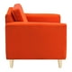 thumbnail image 5 of Sofa Retro 3C Felpa 05 Naranja, 5 of 6