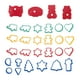 thumbnail image 3 of Set De Molde Cortadores De Galletas 30 Piezas Pp Multicolor, 3 of 3