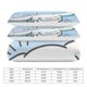 thumbnail image 2 of Cinnamoroll 3-Piece Twin Bed Set - Includes 1 Single Comforter And 2 Pillowcases Bedding - Fade Resistant Microfiber - Cinnamoroll, 2 of 4