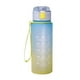 thumbnail image 1 of Botella De Agua De 900 Ml Con Pajita, Colores Degradados, Elegante, Resistente, Estilo C, 1 of 3