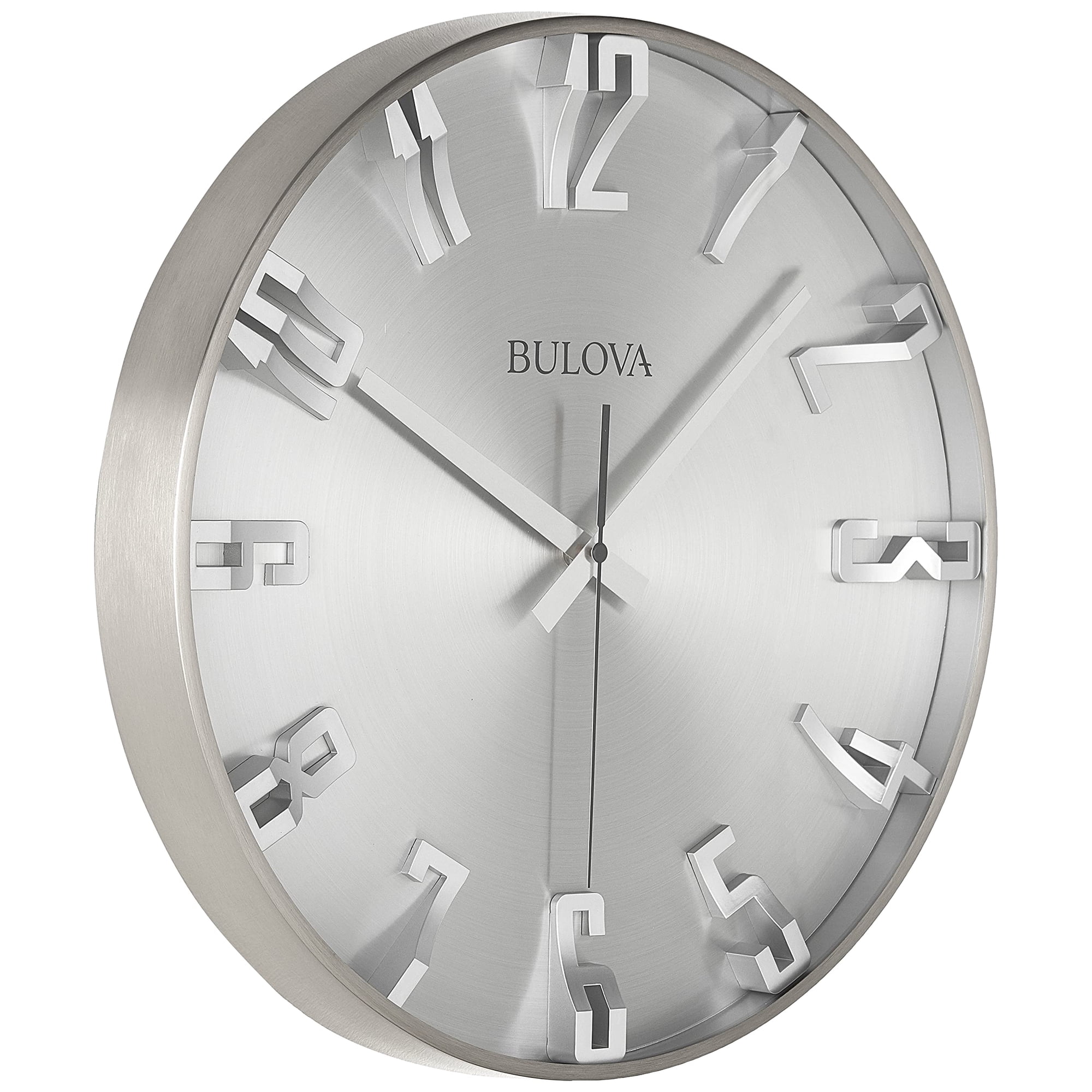 Reloj De Pared Bulova C4846 Director Con Pilas