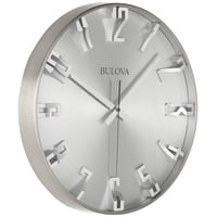 Reloj De Pared Bulova C4846 Director Con Pilas