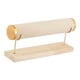 thumbnail image 2 of Portapulseras Base De Madera Desmontable Terciopelo Para Reloj Tradeshow Blanco, 2 of 5