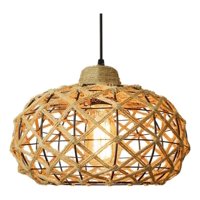 Genérico - Lámpara Colgante Costera Tejida Rustica Hogar Cocina Lau
