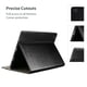 thumbnail image 4 of Funda para tableta ProCase Galaxy Tab A9 Plus de piel sintética de 11 pulgadas, color negro, 4 of 8