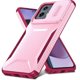 thumbnail image 1 of Funda Resistente para Motorola Moto G 5G 2023 con Tapa Deslizante y Protección Militar Rosa, 1 of 6