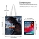 thumbnail image 5 of The Last of Us Bolso de tela con estampado de lienzo para mujer, bolsa de compras reutilizable y estética, con cremallera interior, regalo para mujer,40*40cm., 5 of 6