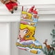 thumbnail image 2 of Princesa Peach Tema: Calcetines de Navidad, fino lino blanco para colgar en escaleras y chimenea, decoración navideña para el hogar, regalo de Navidad.54cm×38cm, 2 of 5