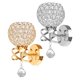 thumbnail image 4 of 2/3 Piezas Luces De Pared De Cristal Lámpara De Pasillo De Cabecera Decoración Del Hogar 2 Piezas Plata Dorado, 4 of 5