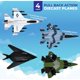 thumbnail image 2 of Aviones Juguete Us Air Force Diecast Set 4 Pull Back, 2 of 3