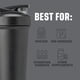 thumbnail image 4 of BlenderBottle Strada Sleek Shaker Cup para botellas de agua, 750 ml, color negro, 4 of 5