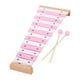 thumbnail image 3 of Xilófono De 15 Notas, Juguete Musical De Percusión Manual Para Jugadores, Banda, Regalo De Cumpleaños, Color Rosa, 3 of 5