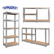 thumbnail image 1 of Estante Galvanizado 5 Niveles 150x70x30cm - 750Kg, 1 of 7