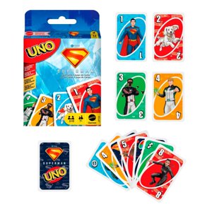 Uno Juego De Cartas Superman