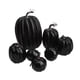 thumbnail image 2 of 7 Piezas De Calabazas Falsas, Modelo De Bricolaje, Verduras Artificiales Para Tienda De Halloween, Otoño, Negro, 2 of 5