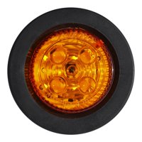 Gotek - Foco Trocha Led Ambar 2 1/2 Pulgadas Bi-Volts Rampla- Camión