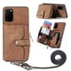 thumbnail image 1 of Funda Tipo Cartera con Correa Cruzada para Samsung Galaxy S20 Plus Protección Contra Golpes Marrón, 1 of 5