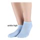 thumbnail image 3 of INSPIRE CHIC Calcetines atléticos de corte bajo con puño elástico hasta el tobillo para mujer M Azul Cielo, 3 of 7