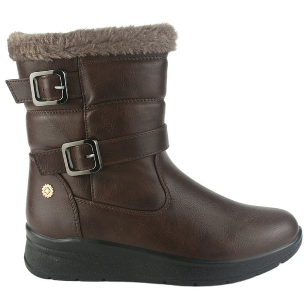 Botin Chalada Mujer Canet-1 Café Casual