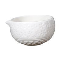 Bothyi - Cuenco De Cerámica Para Matcha (560 Ml), Color Blanco