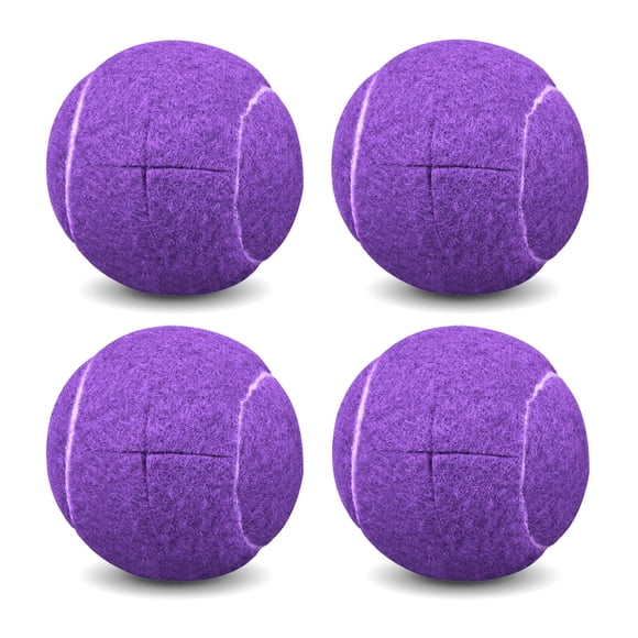 Pelotas de Tenis Precortadas ANCKNE para Andadores 4 Piezas Moradas