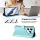 thumbnail image 4 of Infinix HOT 40 4G Funda Billetera con Ranuras para Tarjetas, Verde Claro, 4 of 6