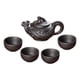 thumbnail image 5 of Juego De Té De Kung Fu Portátil Resistente Al Calor Para El Hogar Para El Salón De Té Del Hotel Al Aire Libre Negro, 5 of 5