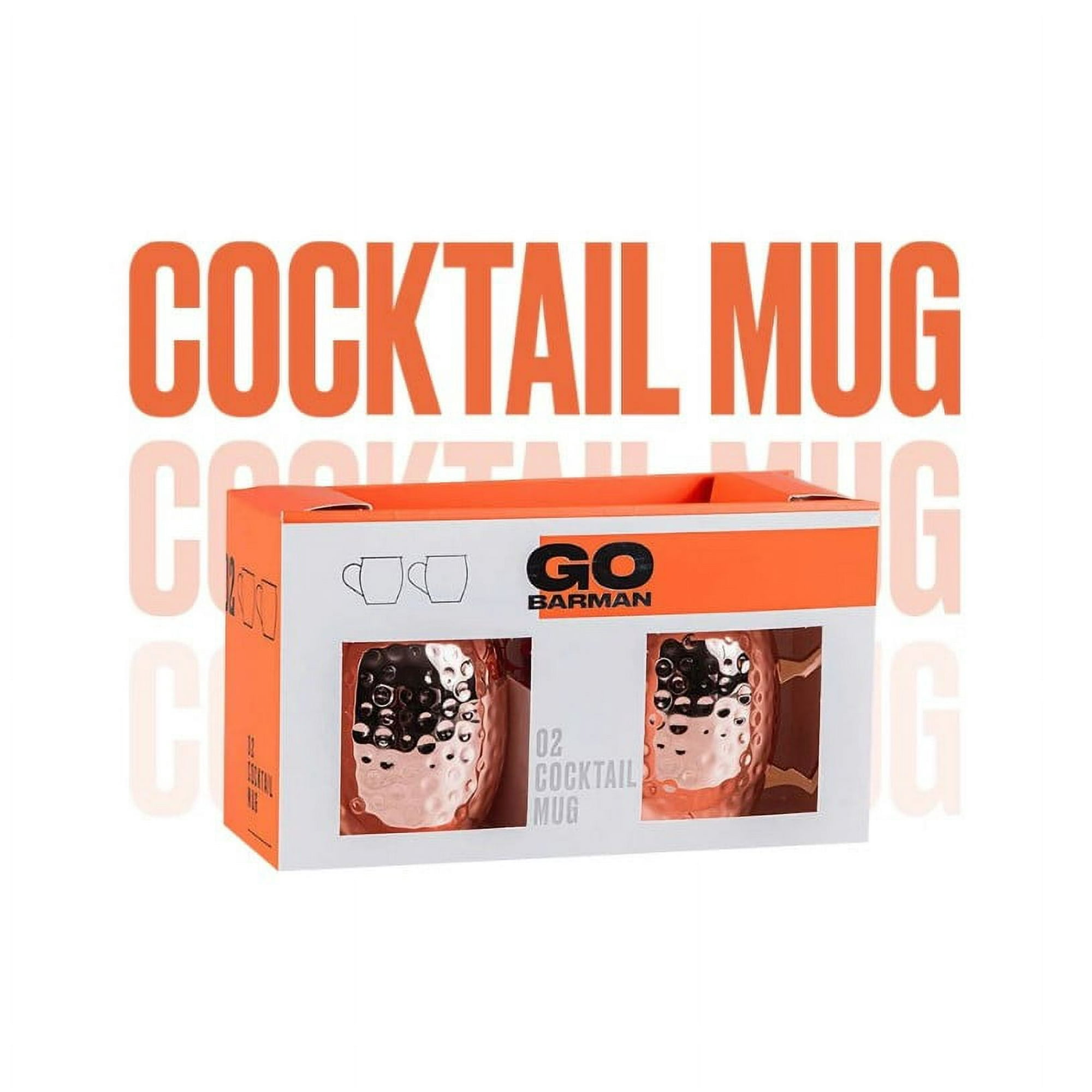 Go Barman - 2pack Moscow Mule Mug Cobre