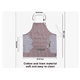 thumbnail image 2 of Delantal Pechera De Impermeable Rayas Ajustable Con Bolsillo, 2 of 2