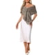 thumbnail image 2 of INSPIRE CHIC Chal de Piel Sintética para Mujer para Boda Novia Capa de Invierno Estola Fiesta de Noche Envoltura de Dama de Honor XL Gris, 2 of 6