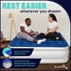 thumbnail image 3 of Colchón inflable EnerPlex Queen 13 Luxury con bomba integrada azul/blanco, 3 of 8