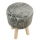 thumbnail image 2 of Pouf Peludo 40X28 Cm Gris, 2 of 3