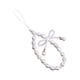 thumbnail image 1 of Cordón Colgante De La Caja Del Teléfono De La Correa Del Encanto Del Teléfono Con Cuentas Para Las Carteras Del Teléfono De La Cámara Blanco, 1 of 5