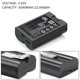 thumbnail image 2 of Baterías recargables de iones de litio V4 de 6040 mAh para anillo, 2 of 7