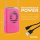 thumbnail image 5 of Ventilador de refrigeración O2COOL, cuello portátil, viaje personal, USB, rosa, 5 of 7