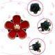 thumbnail image 3 of Cuatro clips de ventilación decorativos para salidas de aire de automóviles, diseño de apariencia de flores, dirección de conversión de 90 °, Ambientador de automóviles para mujeres y niñas, 3 of 5