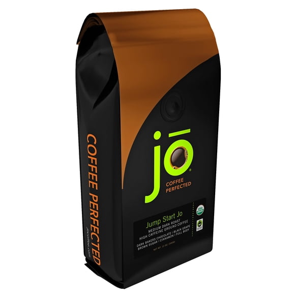 Café Jo Coffee 340 g Molido, Alto en Cafeína, Orgánico
