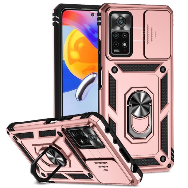 Estuche GANGXUN para Xiaomi Redmi Note 12 Pro 4G, soporte giratorio 360°, estilo mecánico y magnético