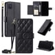 thumbnail image 5 of Funda tipo billetera FOXDOCK para Samsung Galaxy A51 4G – Tapa abatible con correa para mujer, 5 of 5